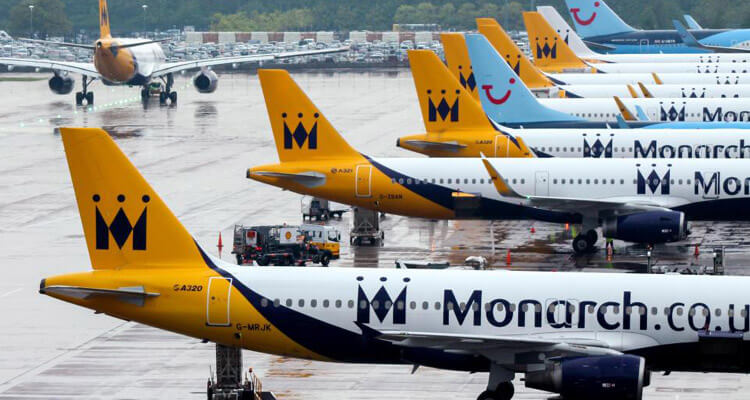 Следом за «ВИМ-Авиа»: прекращает работу Monarch Airlines